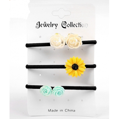 Fabricand material artificial flower headband women's type